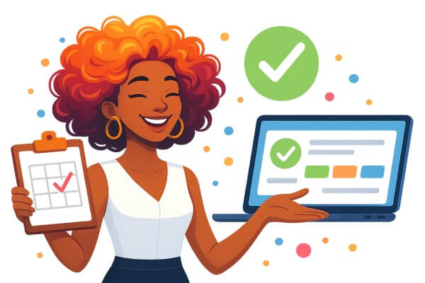 Termin gebucht - Terminplanung mit Setadate